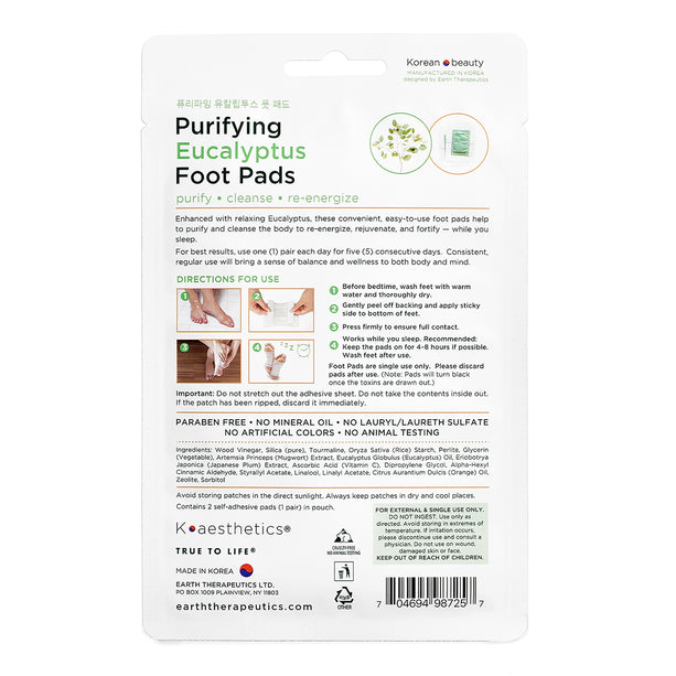 Purifying Eucalyptus Foot Pads