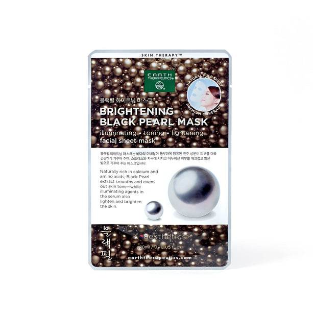 Brightening Black Pearl Decorative Face Masks