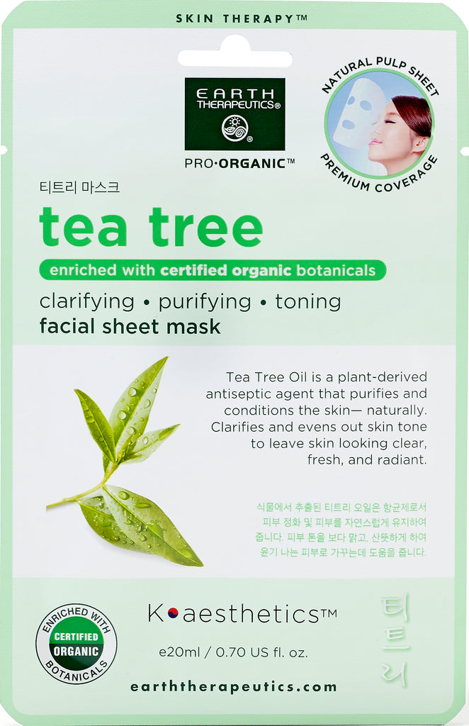 Green Blend Tea Tree Cucumber Face Mask