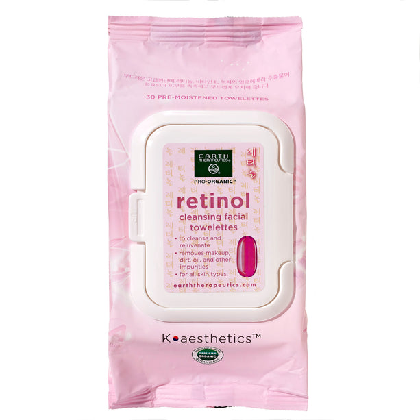 Retinol Makeup Remover Wipes Towellettes