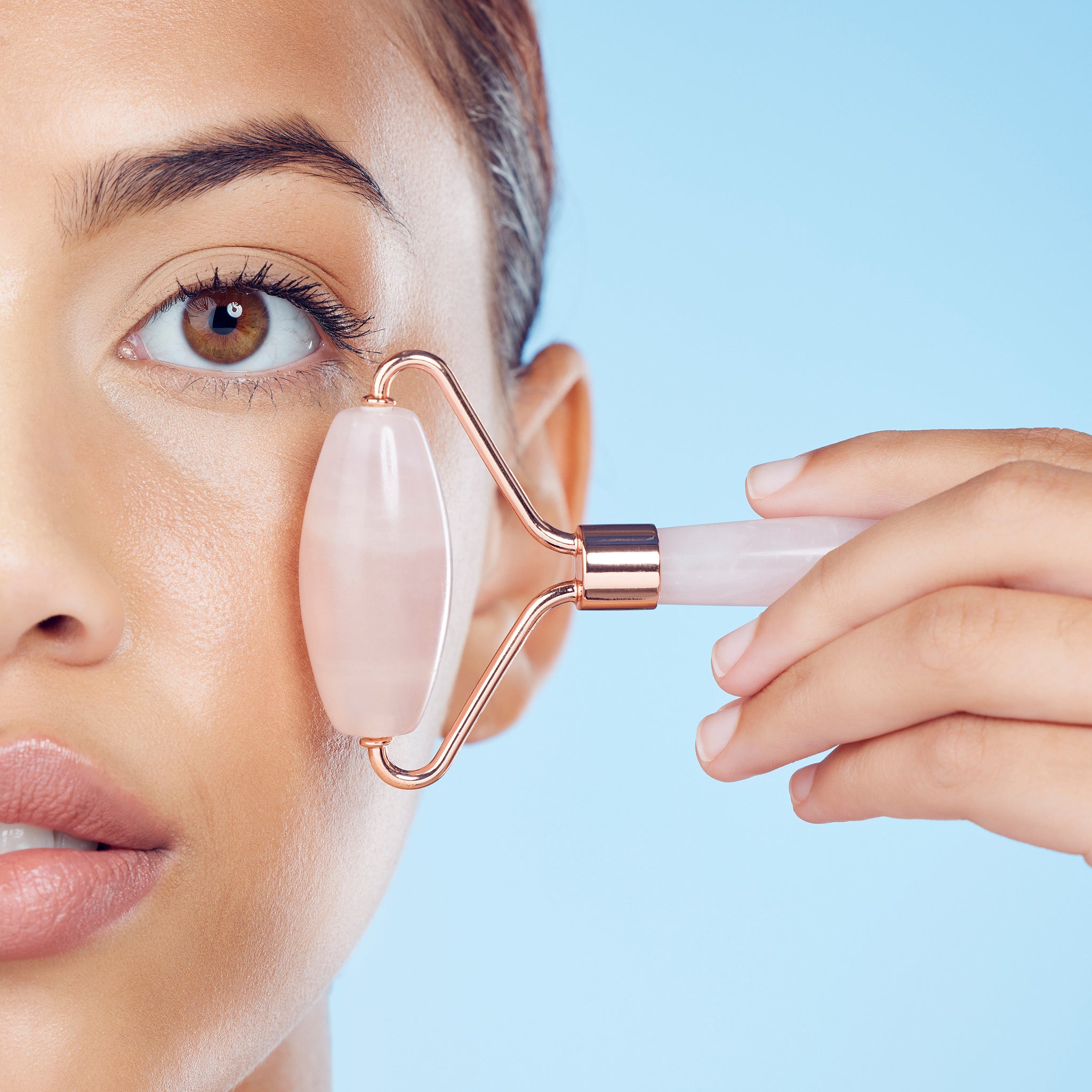 Rose Quartz Soothing Facial Roller - Award Winner Rose Quartz Soothing Facial Roller - Award Winner