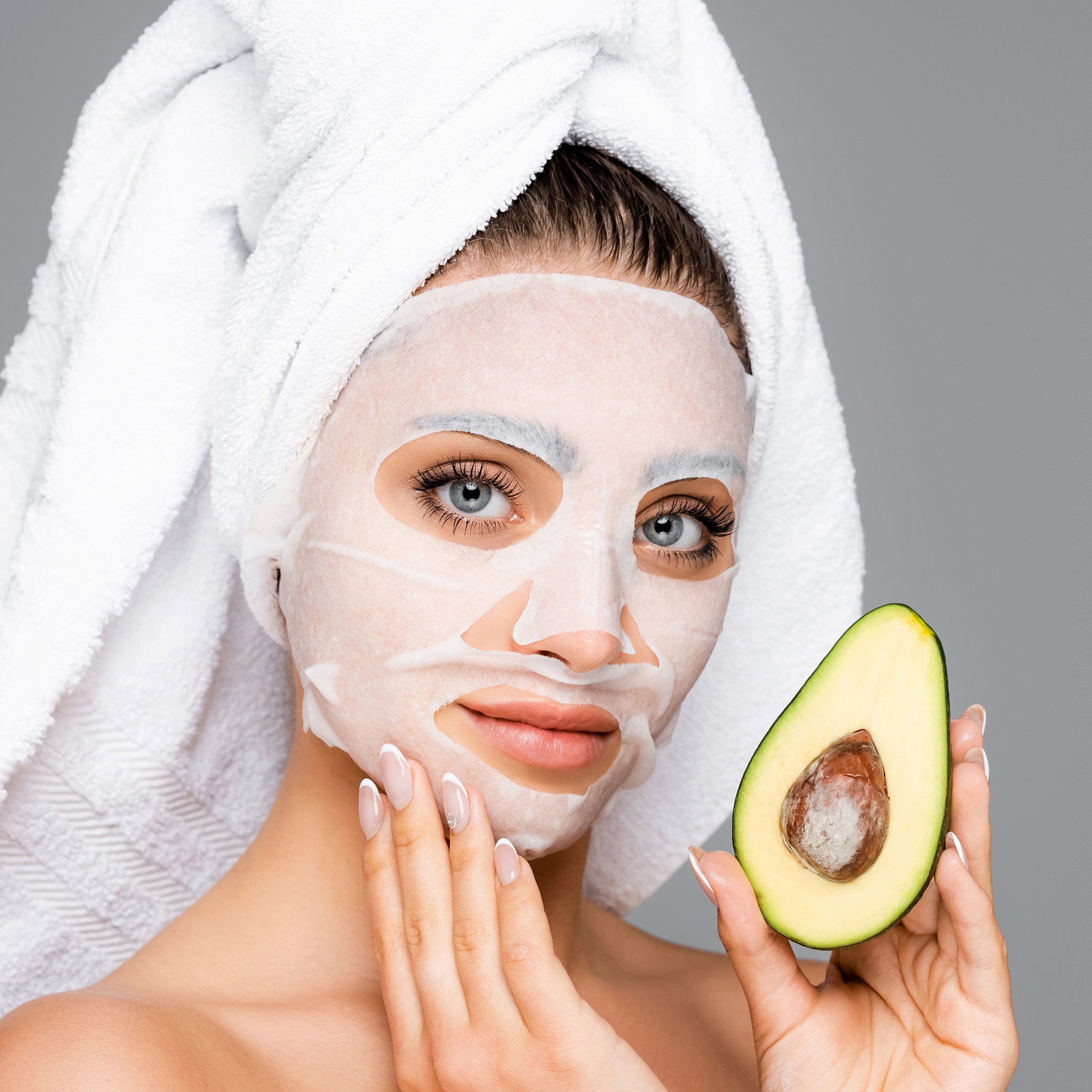 Earth Therapeutics Nourishing Avocado Facial Sheet Mask, 3 Ea